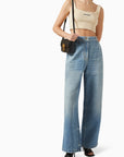 Palm Angels - Logo Knit Cropped Top
