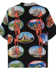 Pleasures - Seven Wonder-print Bowling Shirt