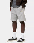 Carhartt Chase Sweat Short "Dark Grey Heather Gold"