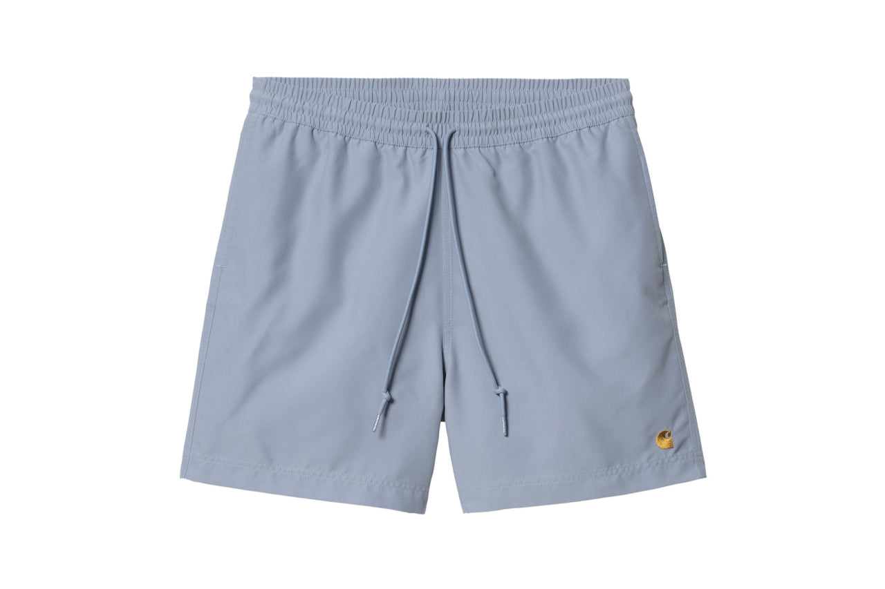 Carhartt Wip Chase Swim Shorts "Charm Blue/Gold"