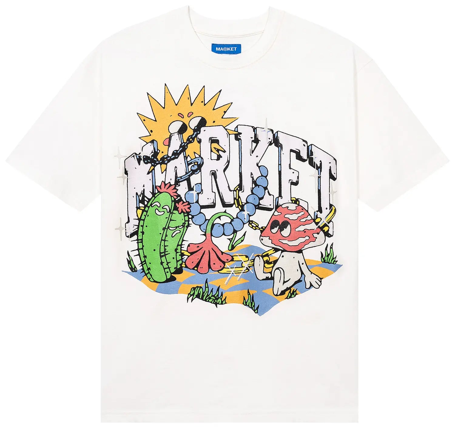 Market - Fantasy Farm T-Shirt 'Ecru'
