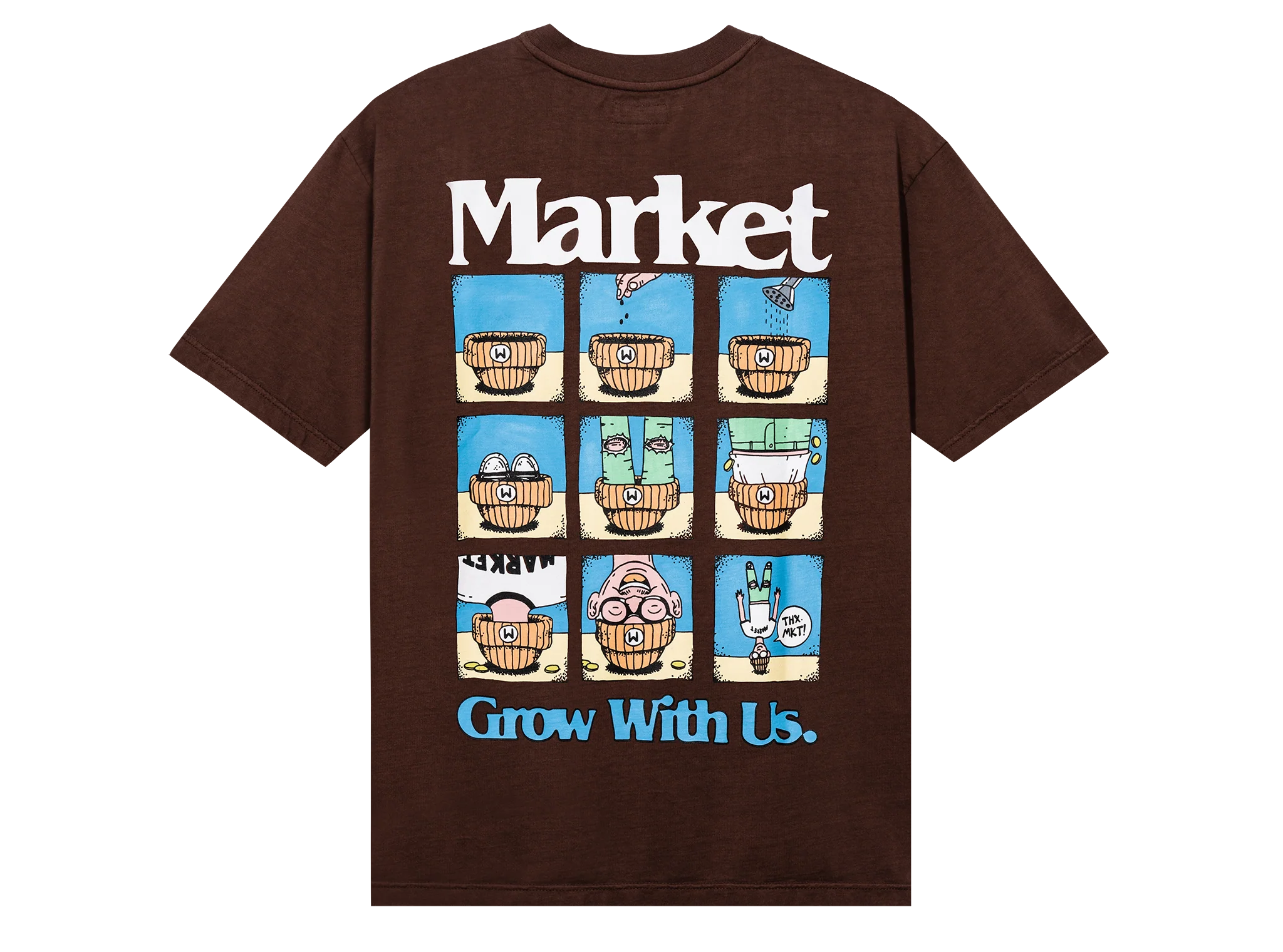 Market - Grow With Us T-Shirt