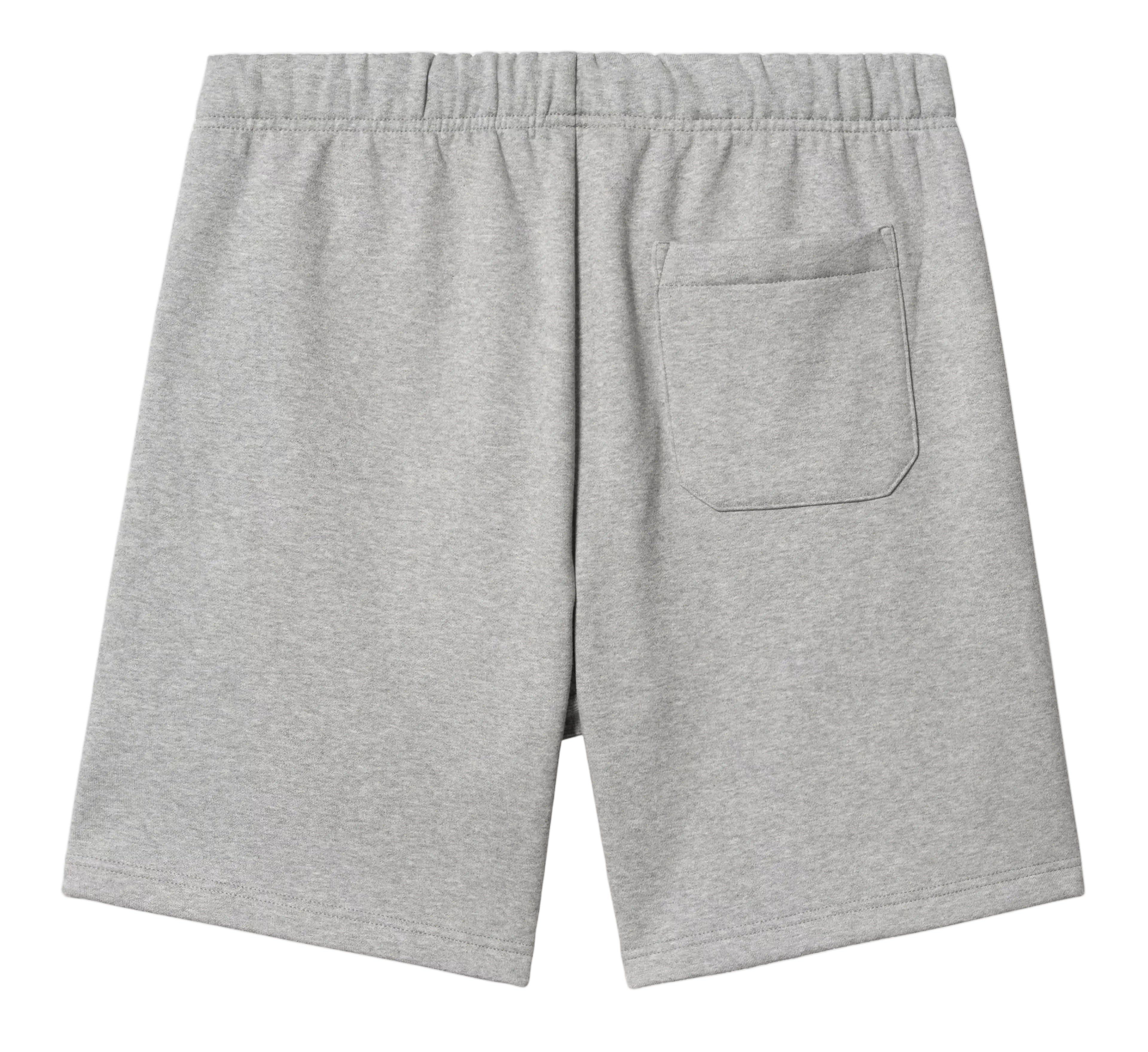 Carhartt Chase Sweat Short "Dark Grey Heather Gold"