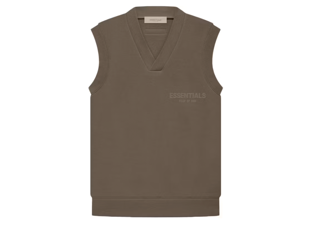 Fear of God Essentials - V Neck Vest "Wood"