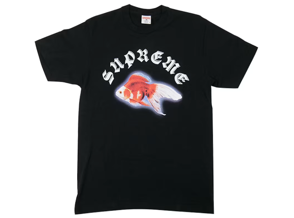 Supreme Sasquatchfabrix Goldfish Tee "Black"